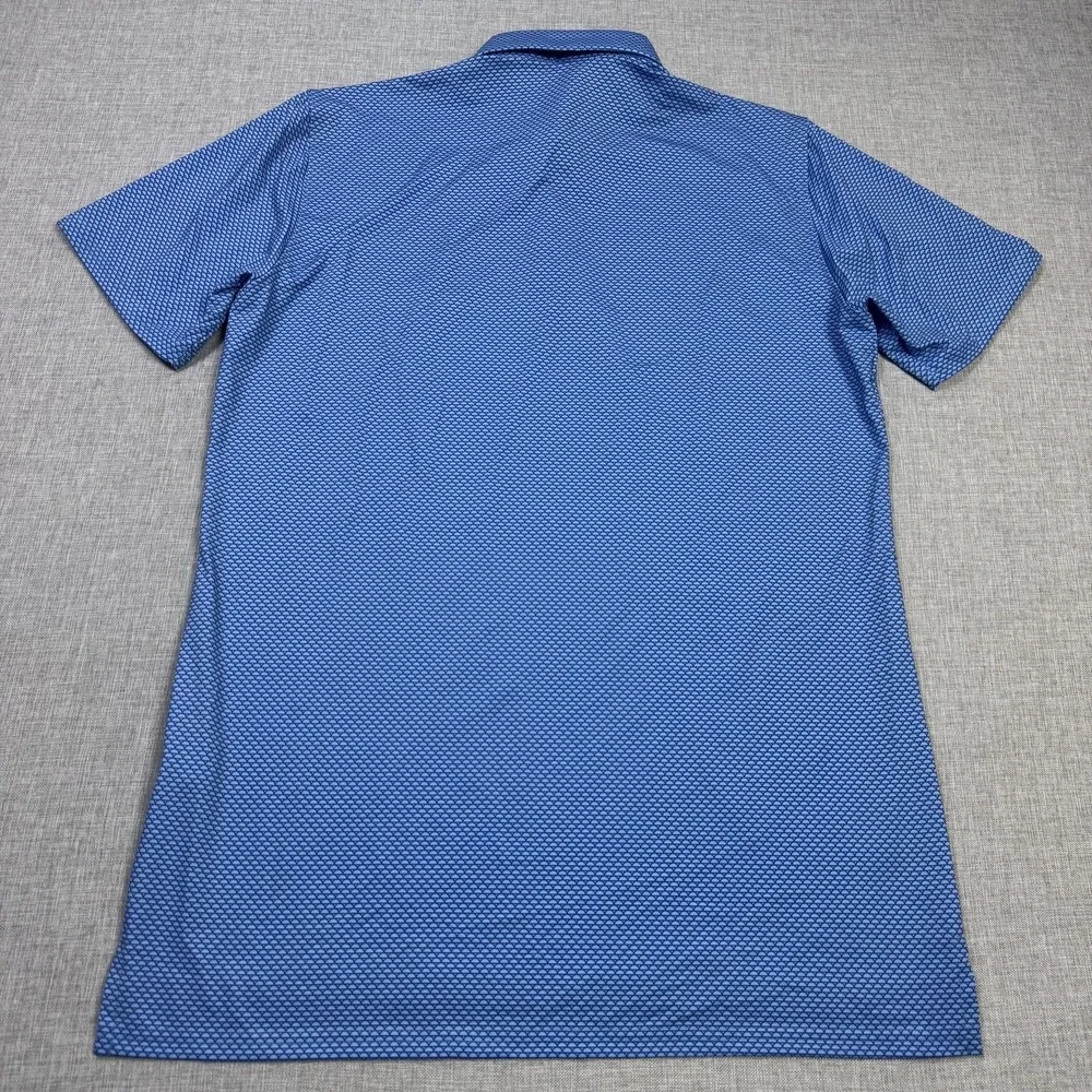 Holderness & Bourne Old Head Golf Polo Shirt Men M Blue Edwards Windsor & Oxford